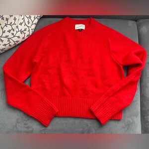 Universal Thread Bright Red Crew Neck Sweater